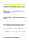 Florida Pump Operator Study Guide Questions with Correct Answers 100&percnt; Verified