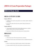 HESI A2 Exam Preparation Package &ndash; Verified Questions and Answers &lpar;2026&sol;2027&rpar;