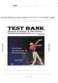 Essentials of Human Anatomy and Physiology&comma; 11th Edition Test Bank by Elaine N&period; Marieb &lpar;2026&sol;2027&rpar;