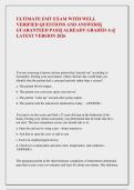 ULTIMATE EMT EXAM WITH WELL  VERIFIED QUESTIONS AND ANSWERS&vert;&vert;  GUARANTEED PASS&vert;&vert; ALREADY GRADED A&plus;&vert;&vert;  LATEST VERSION 2026 