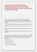 ULTIMATE EMT EXAM WITH WELL  VERIFIED QUESTIONS AND ANSWERS&vert;&vert;  GUARANTEED PASS&vert;&vert; ALREADY GRADED A&plus;&vert;&vert;  LATEST UPDATE 2026