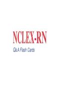 NCLEX-RN Q&A Flash Cards BY Ray A&period; Hargrove-Huttel RN&comma; PhD West Coast University Los Angeles&comma; California   Kathryn Cadenhead Colgrove RN&comma; MS&comma; CNS&comma; OCN Trinity Valley Community College Kaufman&comma; Texas