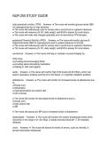 NUR 250 STUDY GUIDE