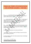 CDASA ALL TOPICS&period; EXAM QUESTIONS AND ANSWERS GRADED A&plus; 2025&sol;2026