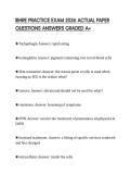 IBHRE PRACTICE EXAM 2026 ACTUAL PAPER QUESTIONS ANSWERS GRADED A&plus;