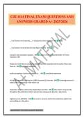 CJE 4114 FINAL EXAM QUESTIONS AND ANSWERS GRADED A&plus; 2025&sol;2026