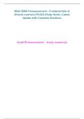 WGU D096 Preassessment Fundamentals of Diverse Learners &lpar;PLQO&rpar; Study Guide &vert; Western Governors University &vert; 2026&sol;2027 Complete Solutions