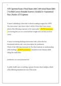 ATI Capstone Exam 2 Final Exam 2026 &vert; 108 Actual Exam Q&A &vert; Verified Correct Detailed Answers &vert; Graded A&plus; Guaranteed Pass &vert; Naxlex ATI Capstone