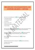 DEX IOT DAY 5 EXAM QUESTIONS AND ANSWERS GRADED A&plus; 2025&sol;2026