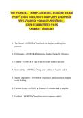The Planual - Anaplan Model Building EXAM  STUDY GUIDE 2026&sol;2027 COMPLETE QUESTIONS  WITH VERIFIED CORRECT ANSWERS &vert;&vert;  100&percnt; GUARANTEED PASS  <NEWEST VERSION> 
