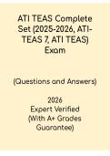 ATI TEAS Complete Set PDF &vert; Full Exam Prep 2026