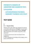 Fischbach Laboratory Test Bank Nursing Test Bank 2026 &vert; Diagnostic Tests & Lab Values