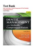 Dental Management of the Medically Compromised Patient&colon; Complete Clinical Guide for Safe Practice