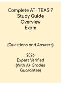 Complete ATI TEAS 7 Study Guide Overview PDF &vert; 2026 Exam Prep