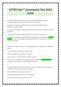 LETRS Unit 7 Assessment Test 2026 Guide