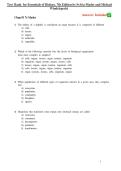 Essentials of Biology&comma; 7th Edition by Mader and Windelspecht Test Bank&comma; Questions and Answers &lpar;All Chapters 1-32&rpar;