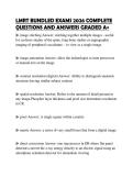 LMRT BUNDLED EXAMS 2026 COMPLETE QUESTIONS AND ANSWERS GRADED A&plus;