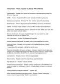 NSG 6001 FINAL QUESTIONS & ANSWERS