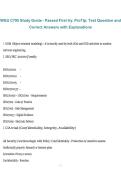WGU C795 Study Guide with Pro Tip Test Questions and Explanations &vert; Western Governors University &vert; Passed First Try 2026&sol;2027