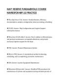 NAVY RESERVE FUNDAMENTALS COURSE NAVRESFOR-NRF-3&period;0 PRACTICE