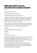 NBME EXAM SCRIPT 2026 FULL SOLUTIONS WITH ACCURATE ANSWERS