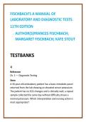 Fischbach Laboratory Test Bank &vert; Nursing Test Bank 2026 &vert; Laboratory & Diagnostic Tests Nursing