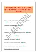 NH PESTICIDE STUDY GUIDE EXAM QUESTIONS AND ANSWERS GRADED A&plus; 2025&sol;2026