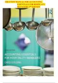Accounting Essentials for Hospitality Managers 3rd Edition Chris Guilding &ndash; Complete Test Bank &lpar;All Chapters&rpar;