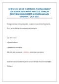 Neurological and Musculoskeletal Nursing Exam Review &ndash; Questions & Answers