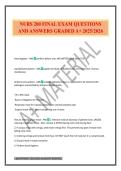 NURS 200 FINAL EXAM QUESTIONS AND ANSWERS GRADED A&plus; 2025&sol;2026