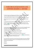 NURS 380 EXAM QUESTIONS AND ANSWERS GRADED A&plus; 2025&sol;2026