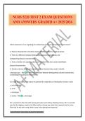 NURS 5220 TEST 2 EXAM QUESTIONS AND ANSWERS GRADED A&plus; 2025&sol;2026