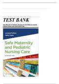 Test Bank for Safe Maternity & Pediatric Nursing Care 3rd Edition by Linnard palmer&comma; Haile Coats &vert; All Chapters 1- 38 covered with Verified Question & Answers &vert; New Edition 2026