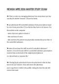 NEVADA MPJE 2026 MASTER STUDY EXAM