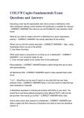 Cogito Fundamentals COG170 Complete Study Guide and Practice Questions 2026 2027