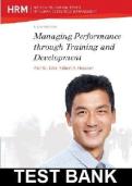 Managing performance through training and development 6th edition by saks test bank