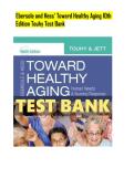Ebersole and Hess Toward Healthy Aging 10th Edition Touhy Test Bank Complete Questions and Answers 2026 2027