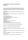 OLE MISS EDHE 105 EXAM 1 QUESTIONS & ANSWERS