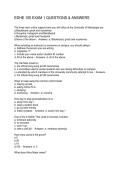 EDHE 105 EXAM 1 QUESTIONS & ANSWERS