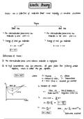 Class 11th physics chapter kinetic theory of gases notes for neet preperation