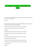 Peer Support Specialist Certification Exam Study