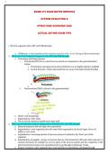 BCMB 415 EXAM NOTES NERVOUS SYSTEM EVOLUTION & STRUCTURE