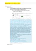 HESI Extra Credit Module 10 Exam Test Bank Complete Questions and Answers 2026 2027