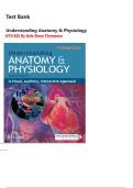 Test Bank For Understanding Anatomy & Physiology &lpar;4TH ED&rpar; By Gale Sloan Thompson&vert; ALL CHPATERS 1-25&comma; LATEST 2026