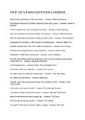 EDHE 105 OLE MISS QUESTIONS & ANSWERS