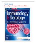 Test Bank For Immunology And Serology In Laboratory Medicine&comma; 8th Edition By Mary Louise Turgeon 