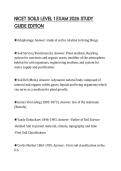 NICET SOILS LEVEL 1 EXAM 2026 STUDY GUIDE EDITION