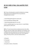 NR 503 WEEK 8 FINAL 2026 MASTER STUDY EXAM