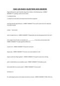CSAD 126 EXAM 4 QUESTIONS AND ANSWERS