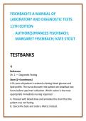 Fischbach Laboratory Test Bank Nursing Test Bank 2026 &vert; Diagnostic Tests Nursing